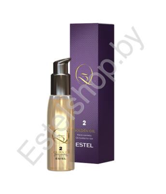 Масло-коктейль для волос #2 Программа экранирования Q3 GOLDEN OIL ESTEL, 100 мл