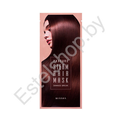 Маска восстанавливающая для поврежденных волос MISSHA MINSK Procure Damage Break Steam Hair Mask 45 г