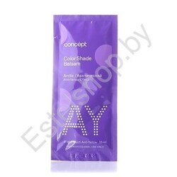 Бальзам АРКТИЧЕСКИЙ оттеночный для волос светлых оттенков блонд CONCEPT Blond Expolosion Balsam Arctic Effect, 15 мл