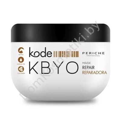 Маска для волос с биотином /KODE KBYO MASK PERICHE Repair Reparadora, 500 мл