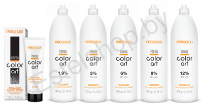 Крем-окислитель 1,9%, 3%, 6%, 9%, 12% Prosalon Color Art Oxidant in cream 150 мл